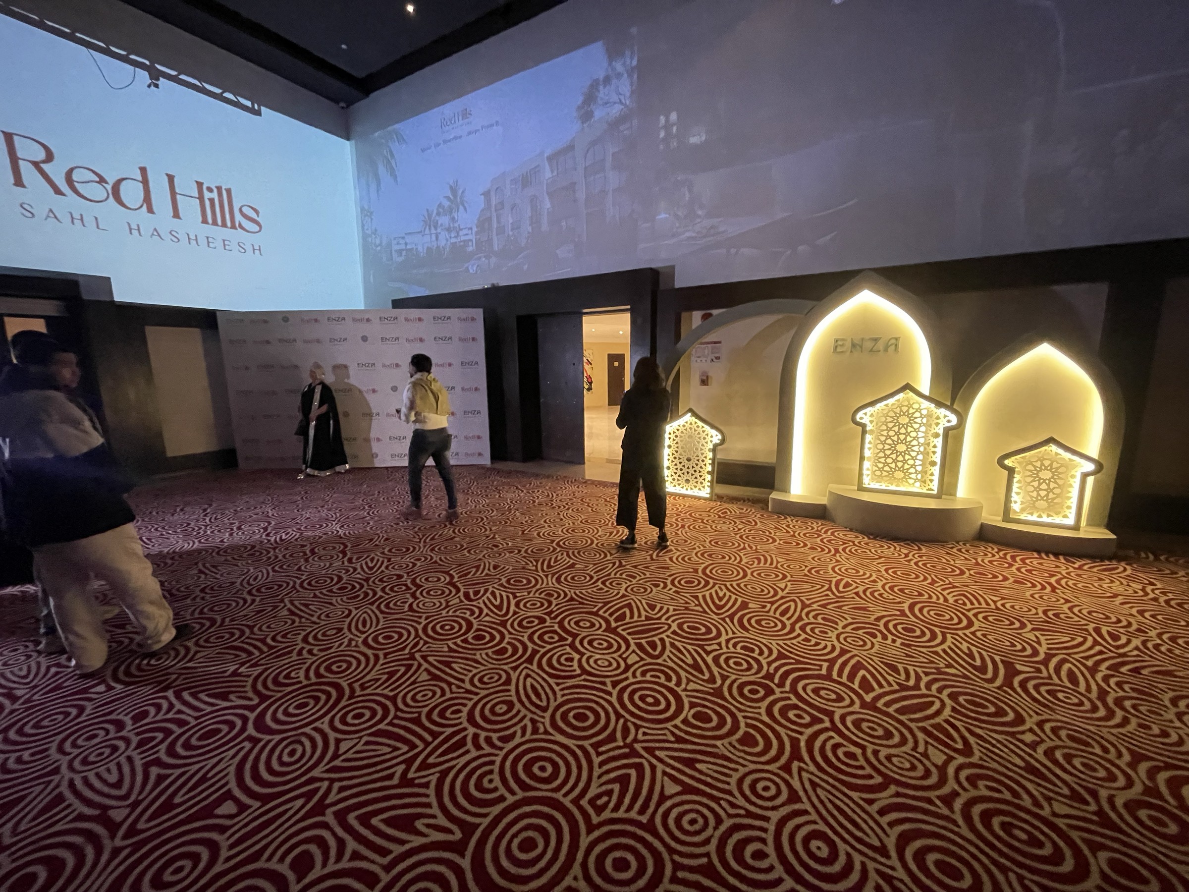 ENZA Suhoor scenic installation